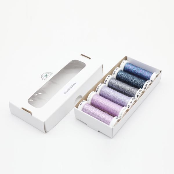 Fils métallisés - Pack de 6 nuances - Sirène