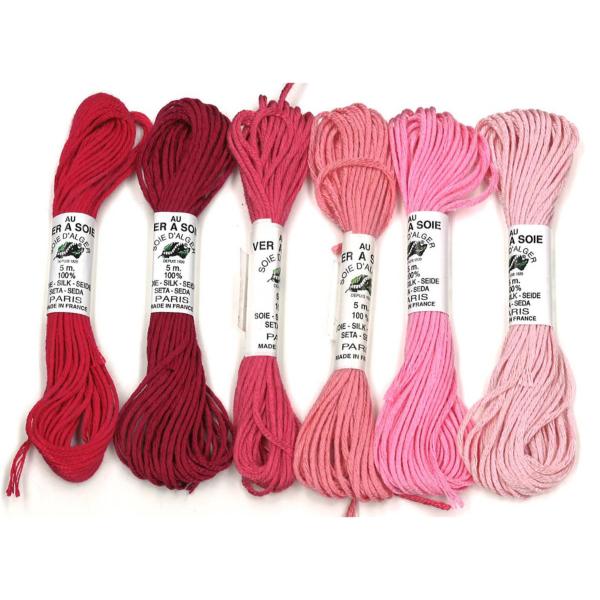 Soie d'Alger - Pack de 6 nuances - Rose