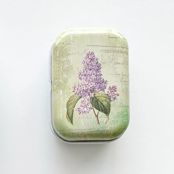 Boîte magnétique vintage pour aiguilles - Design 2